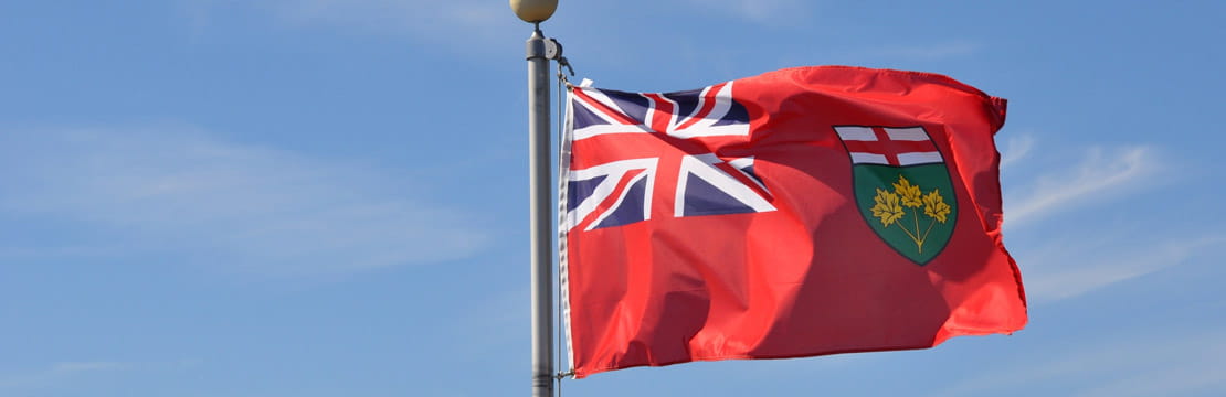 Ontario flag